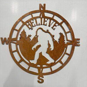 Bigfoot Sign "Believe"